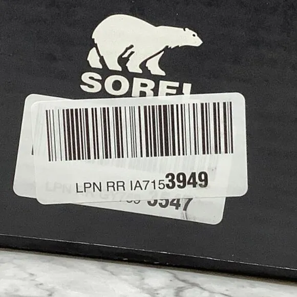 Sorel Kids 4 Black Yoot Pac Nylon Sorel Winter Boots Waterproof Lace Up BR1-10