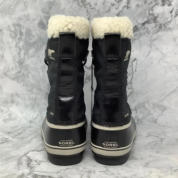 Sorel Kids 4 Black Yoot Pac Nylon Sorel Winter Boots Waterproof Lace Up BR1-10