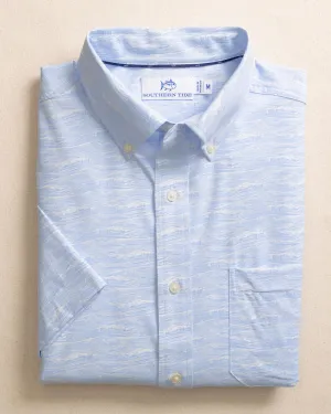 Southern Tide Get In Shipshape Intercoastal Short Sleeve Sport Shirt