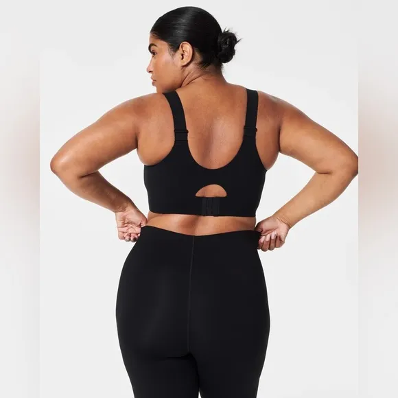 SPANX FlexFeel High Impact Black Sports Bra