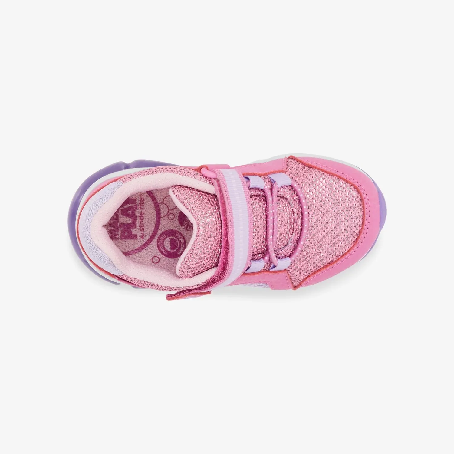 Stride Rite Made2Play Lumi Bounce Sneaker - Pink