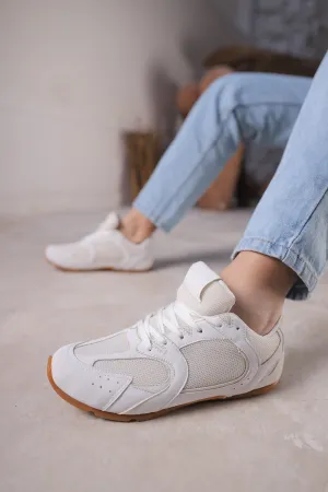 StrideX White Sneaker