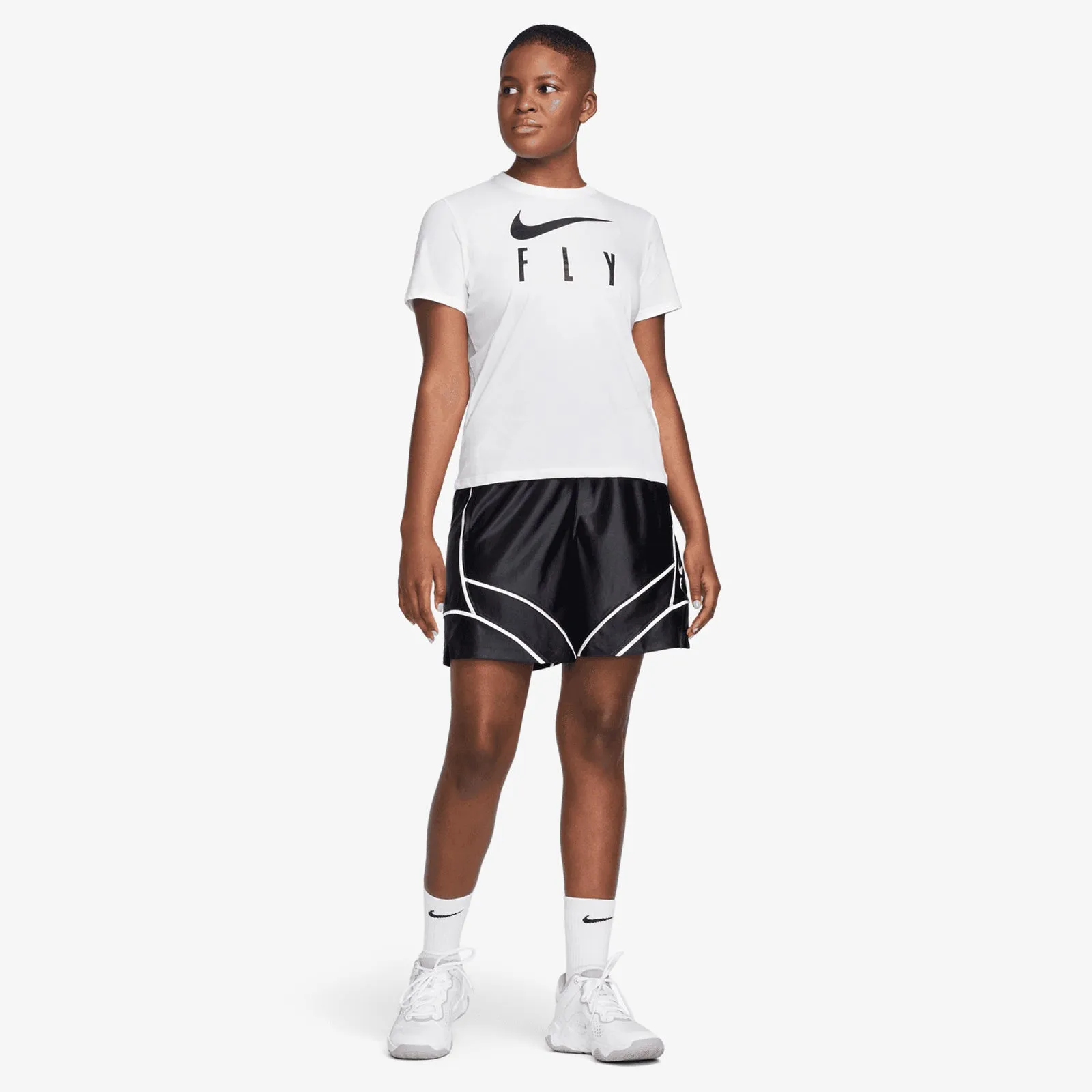 Swoosh Fly 'Gravity Will Never Be The Same' Dri-FIT Women's T-Shirt - White