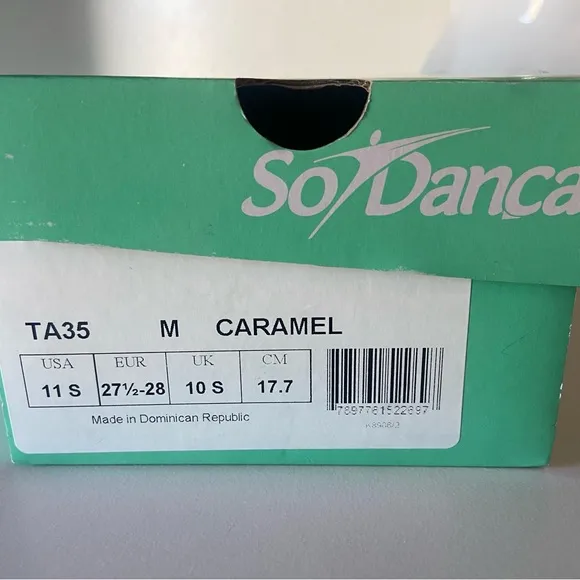 Tan Mary Jane Tap Shoes