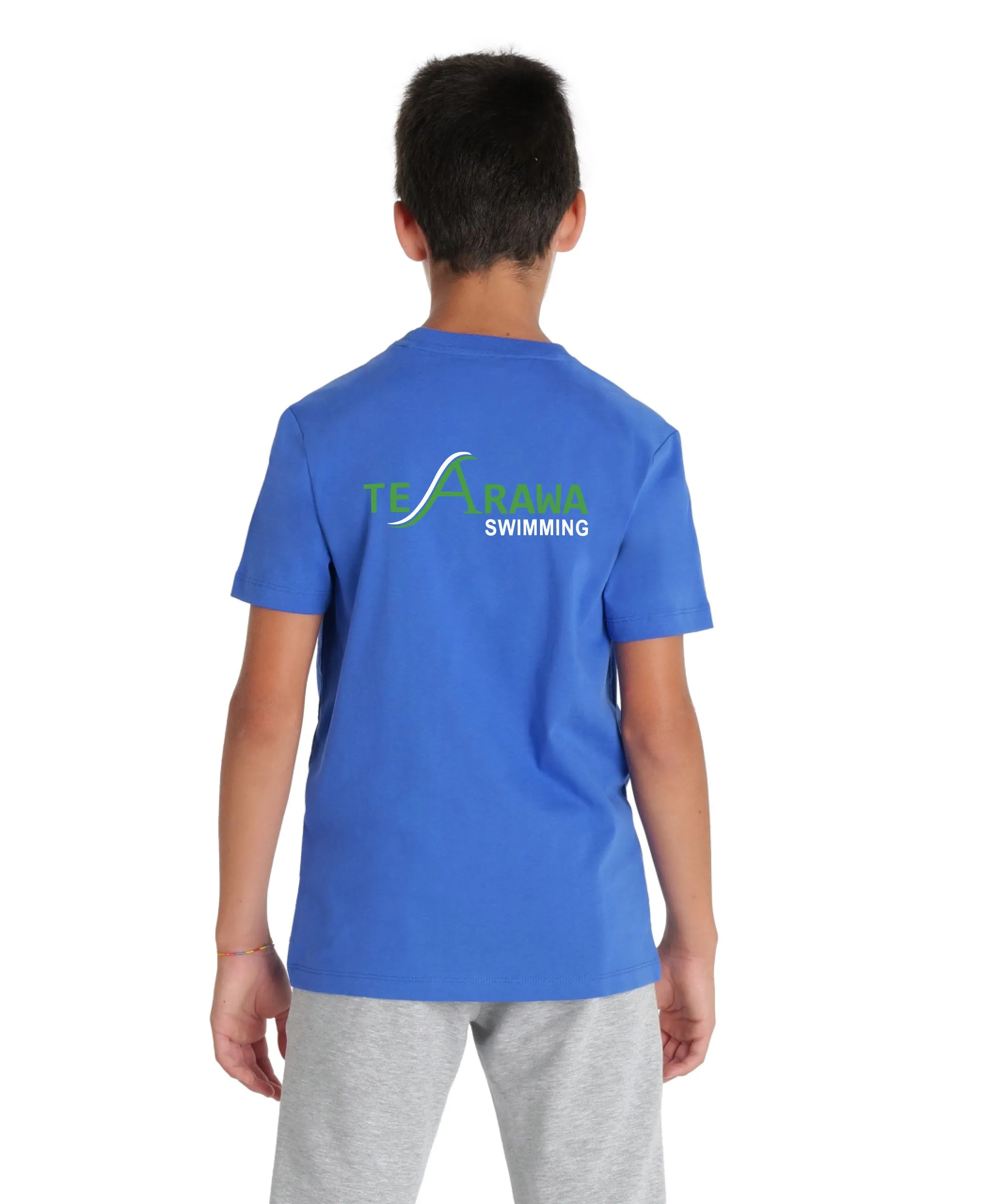 Te Arawa Jr Panel T-Shirt - Royal
