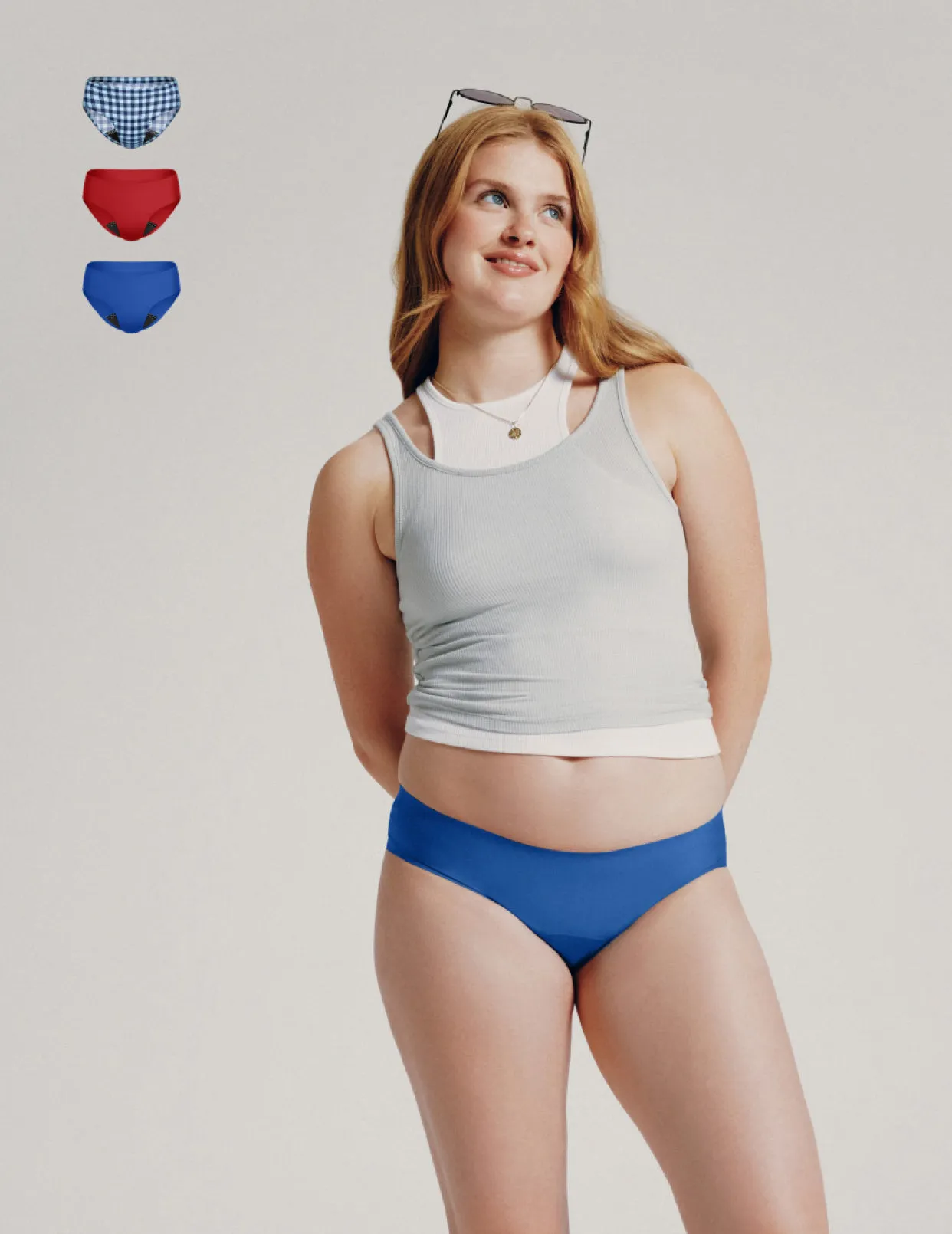Teen Leakproof UltraThin No-Show Bikini 3-Pack