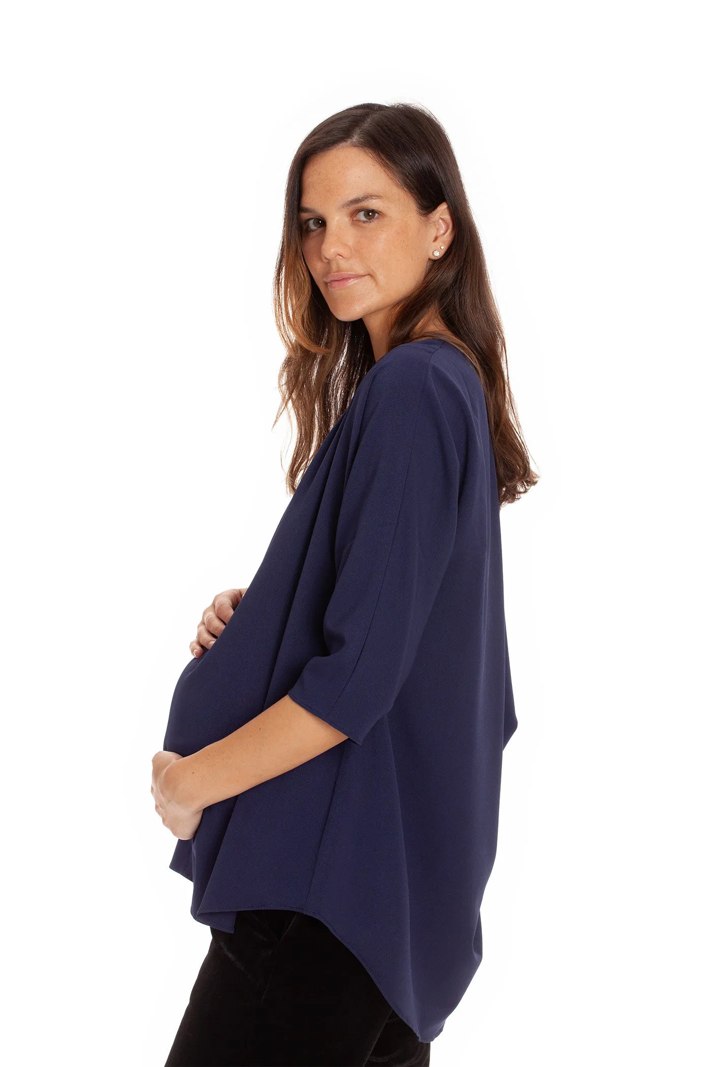 The Blake Top - Navy