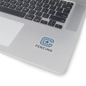 The Citadel, Sports Club, Fencing, Kiss-Cut Stickers