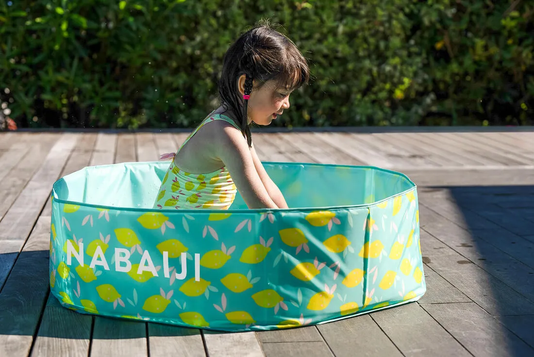 TIDIPOOL 88.5 diameter kids paddling pool with waterproof carry bag