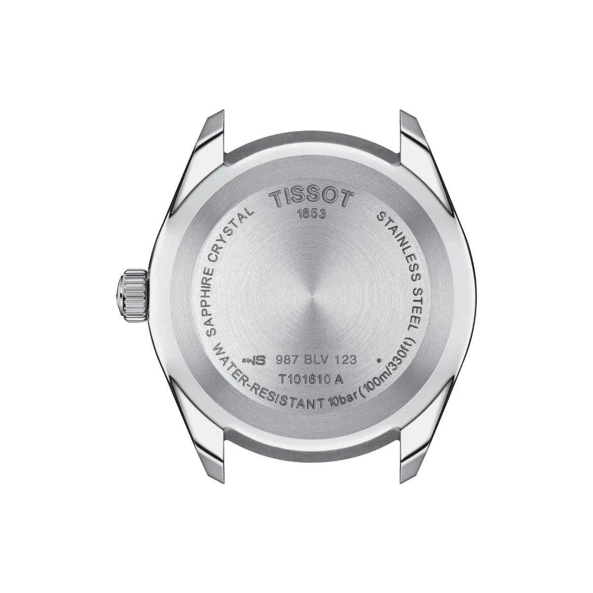 Tissot Clock Pr 100 Sport Gent 42mm silver quartz steel t101.610.16.031.00