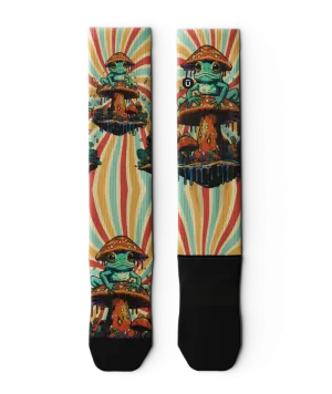 Toad-ally Knee High Compression Socks