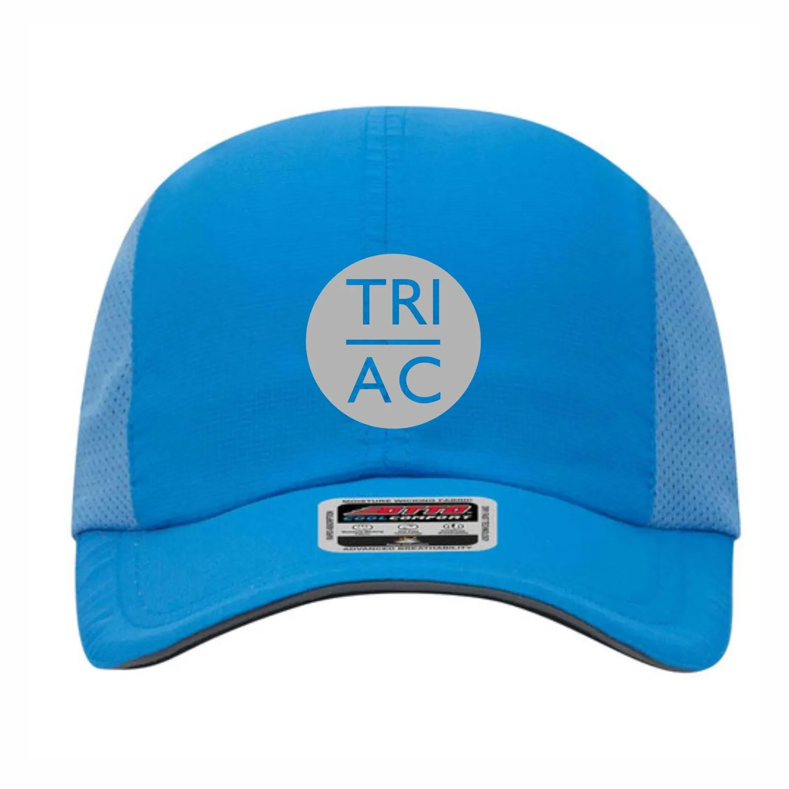TRIAC Cap - Tech Reflective -Neon Blue- Logo