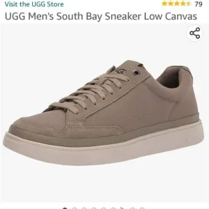 UGG men's South Bay Sneakers  Low Canvas, size 9
