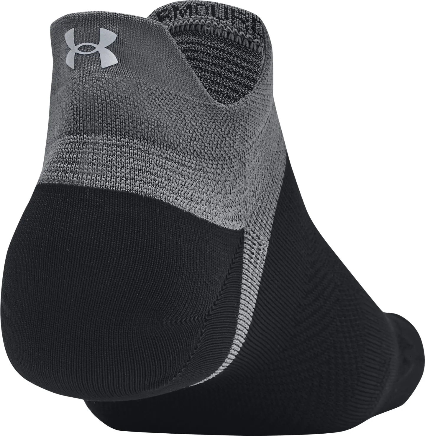 Under Armour ArmourDry Run Lite (3 Pack) No Show Running Socks - Black