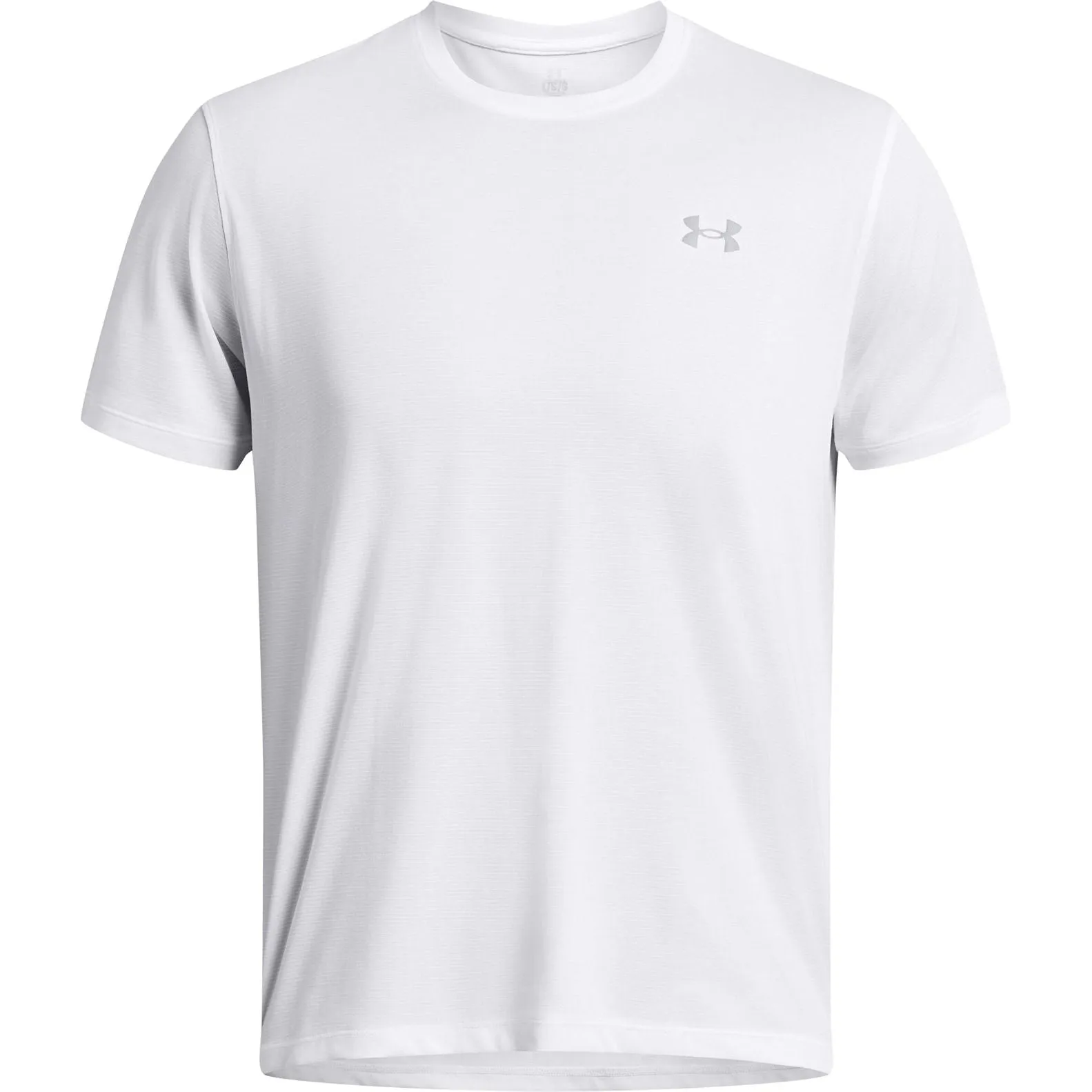 Under Armour Launch Short Sleeve Mens Running Top - White
