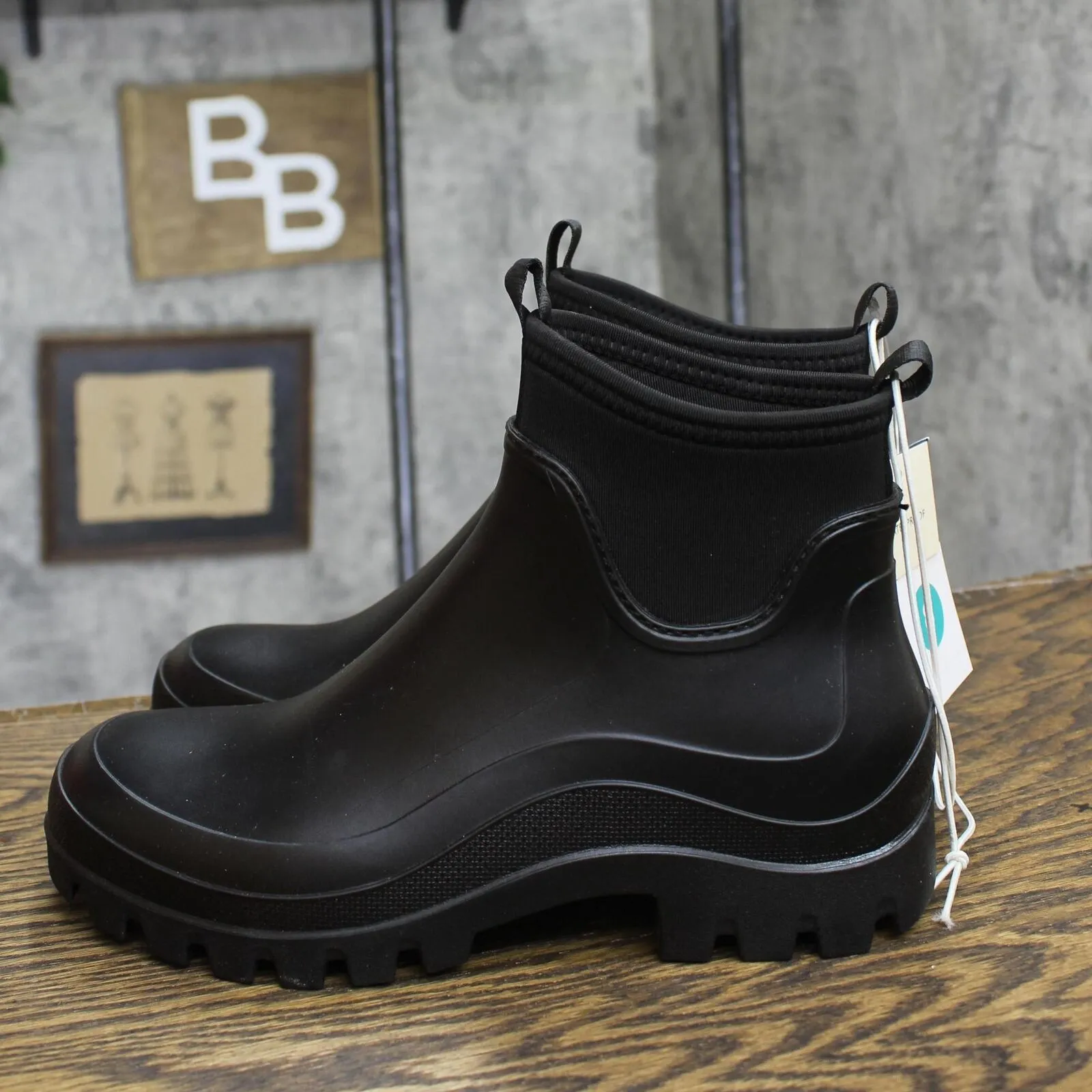 Universal Thread Womens Mona Rain Boots 89270426 Black 8M