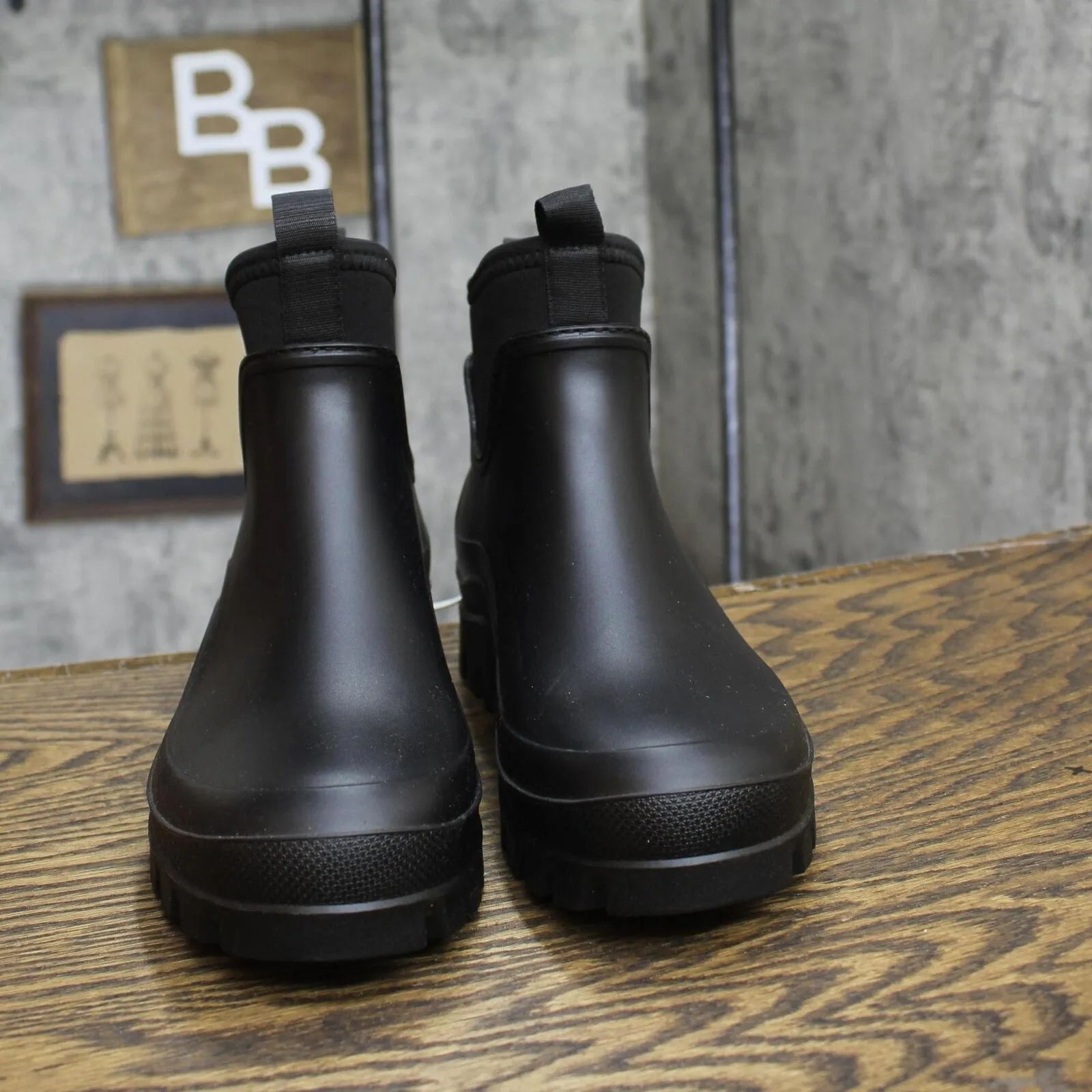 Universal Thread Womens Mona Rain Boots 89270426 Black 8M