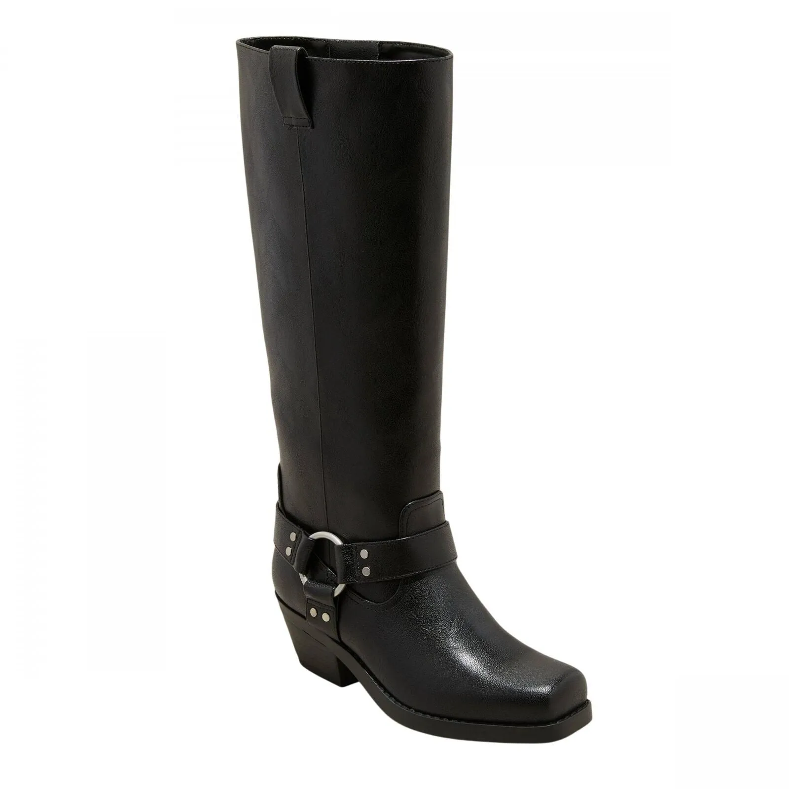 Universal Thread Womens Oakley Harness Boots with Memory Foam Insole Black 8.5M
