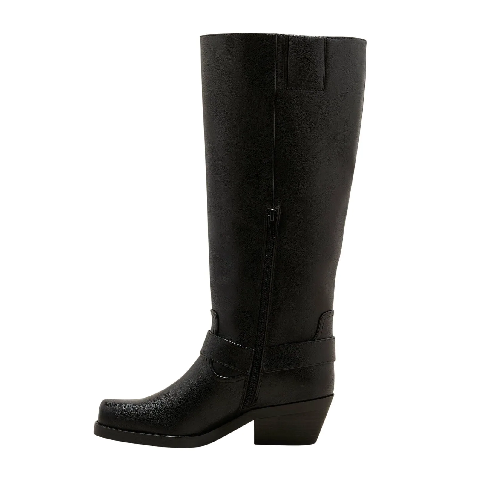 Universal Thread Womens Oakley Harness Boots with Memory Foam Insole Black 9M