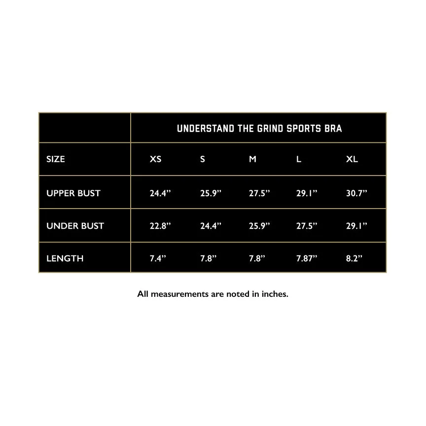 UTG 24/7 Sports Bra - Black