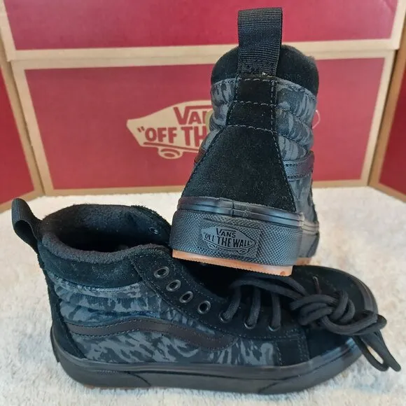 Vans Kids 13.5 Sk8 Hi MTE 2 Primaloft Black Camo VN0A5HZZ29B
