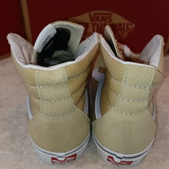 Vans Men's 8/Women's 9.5 Sk8-Hi Taos Taupe/True White VN0A32QGYUU