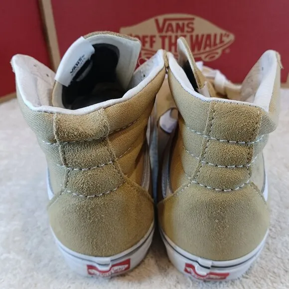 Vans Men's 8/Women's 9.5 Sk8-Hi Taos Taupe/True White VN0A32QGYUU