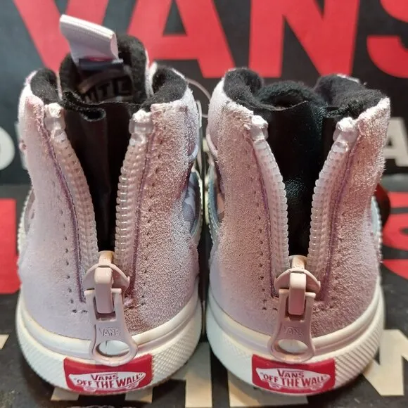 Vans Toddler Size 4.0 Sk8 Hi MTE-1 Zip/Lace Orchid Ice/Leopard VN0A5HZZ6H9