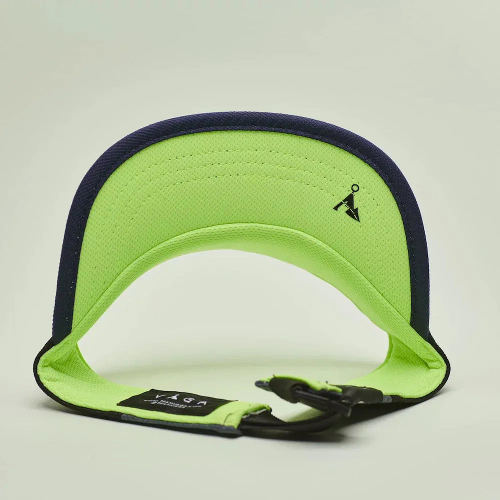 Vista Visor  Navy / White / Dusk Grey / Neon Yellow