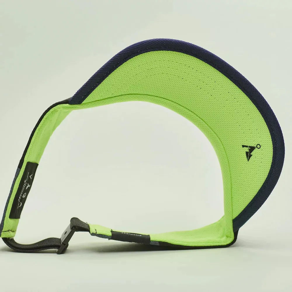Vista Visor  Navy / White / Dusk Grey / Neon Yellow