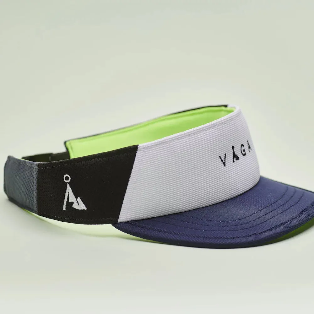 Vista Visor  Navy / White / Dusk Grey / Neon Yellow