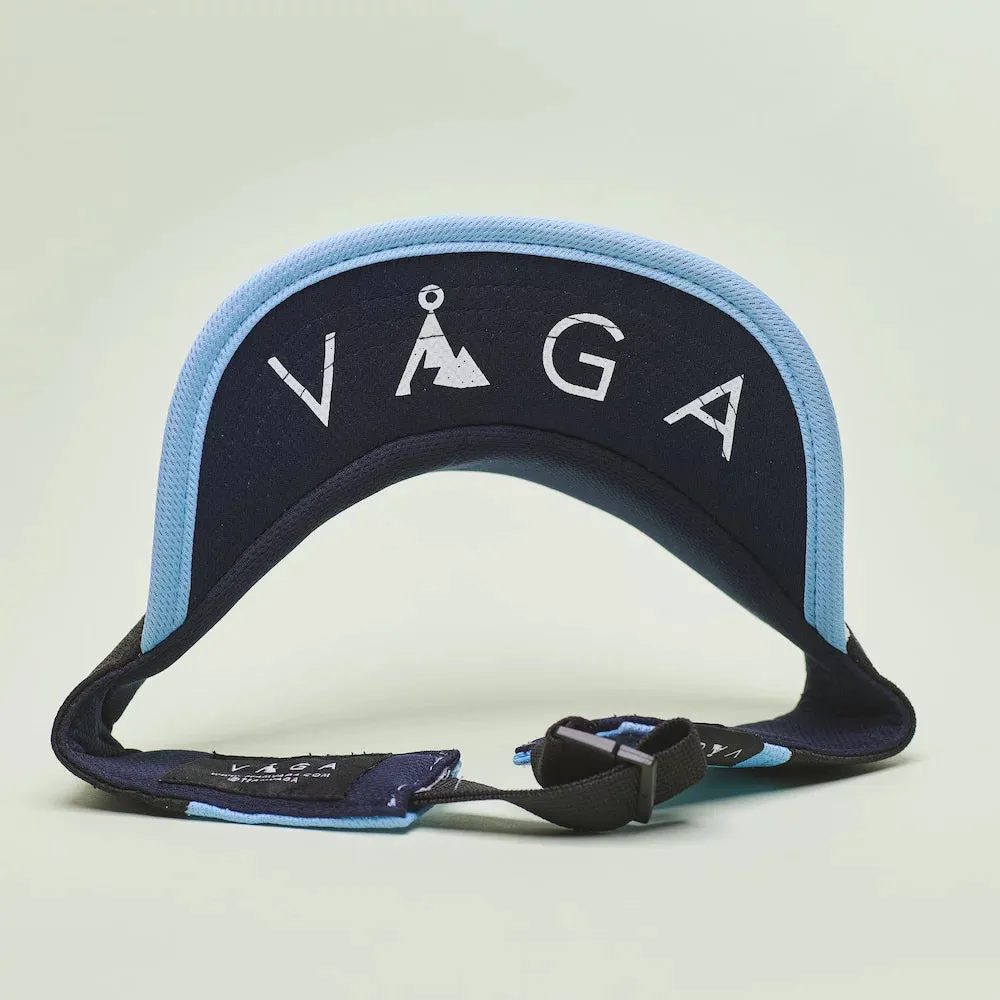 Vista Visor  White / Sky Blue / Navy