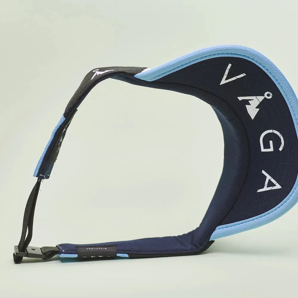 Vista Visor  White / Sky Blue / Navy