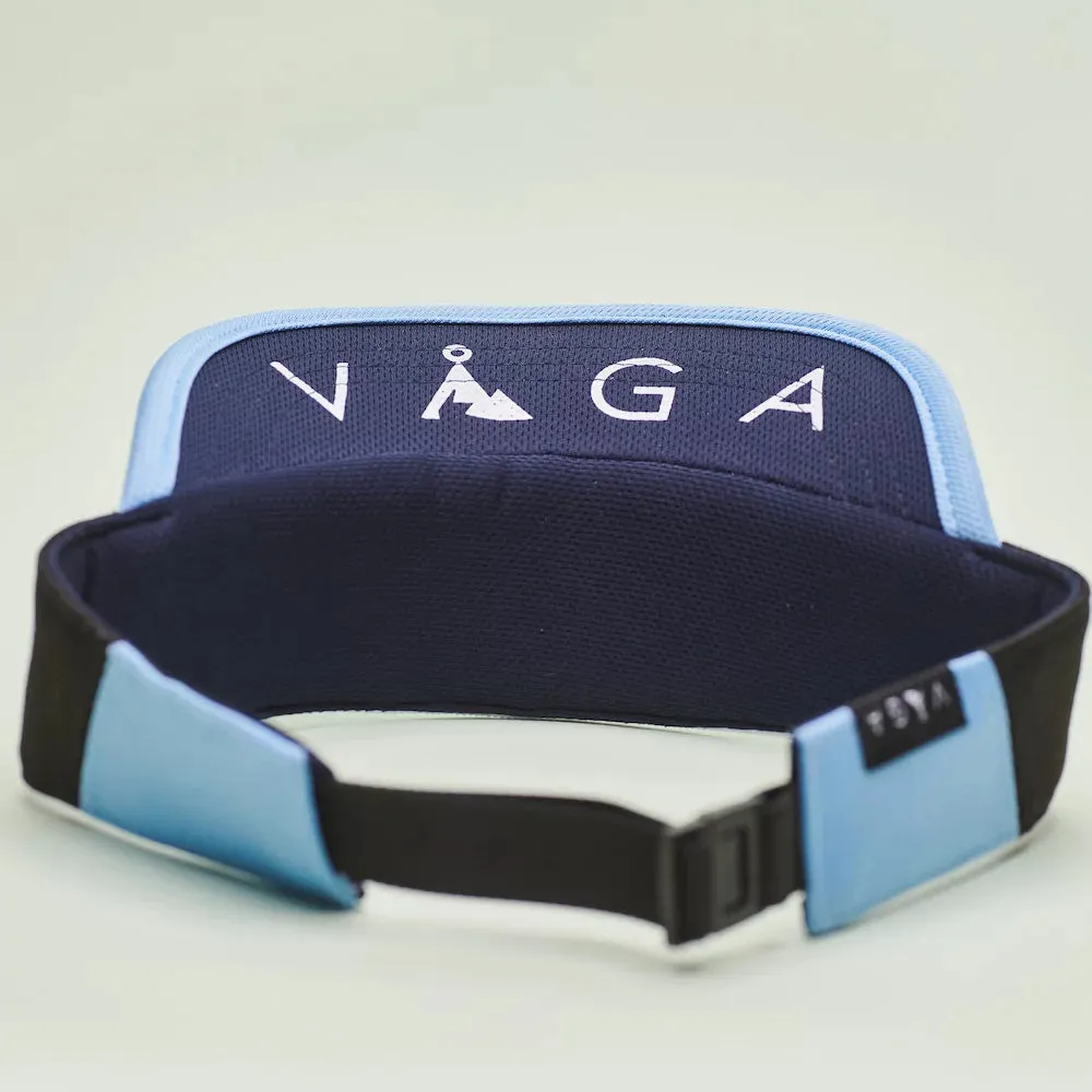 Vista Visor  White / Sky Blue / Navy