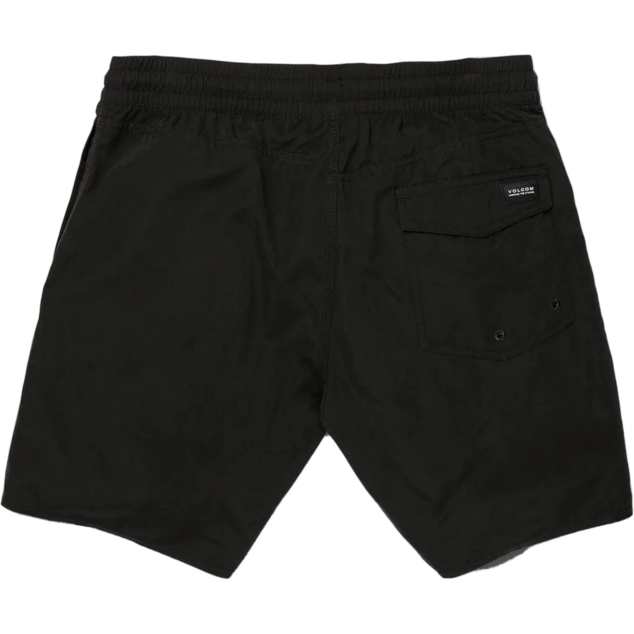 Volcom Lido Solid Trunks Black