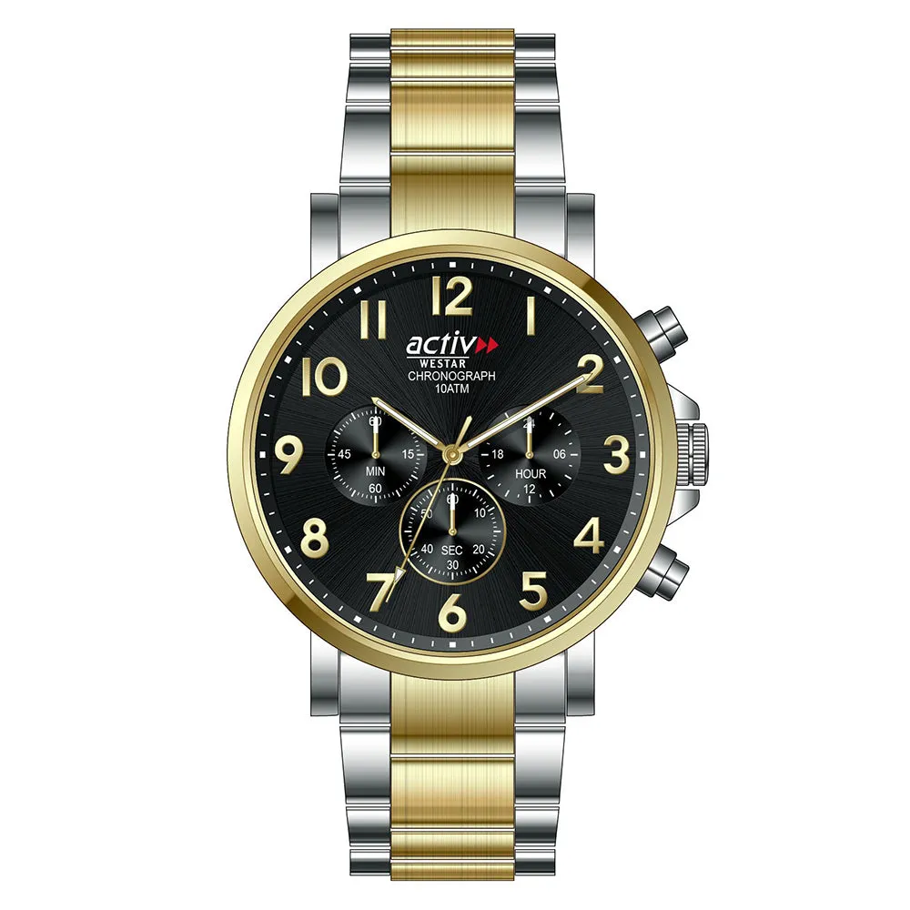 Westar Activ Gents Casual Sports Quartz Watch - 90270CBN103