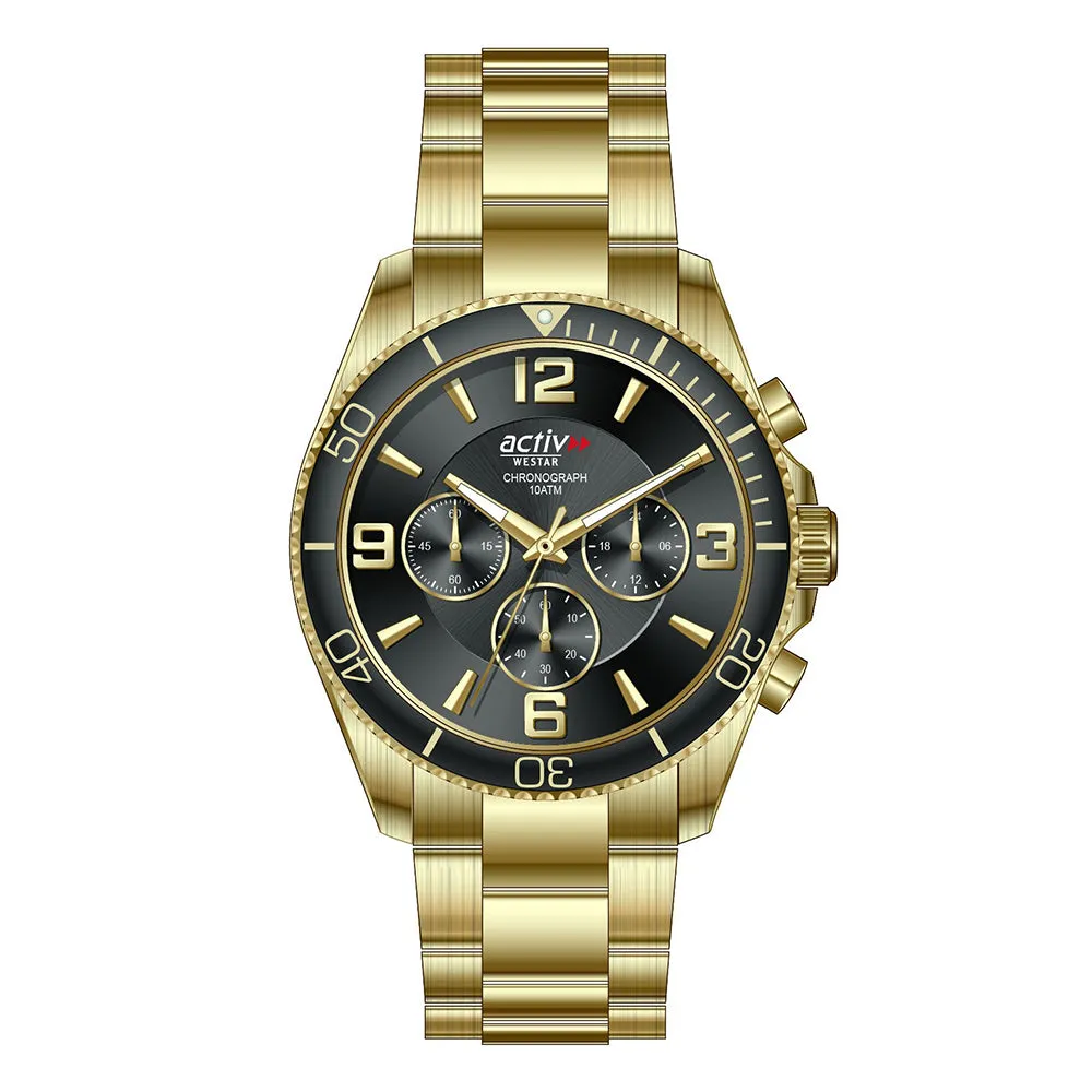 Westar Activ Gents Casual Sports Quartz Watch - 90271GPN103