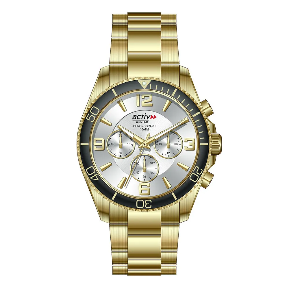 Westar Activ Gents Casual Sports Quartz Watch - 90271GPN107