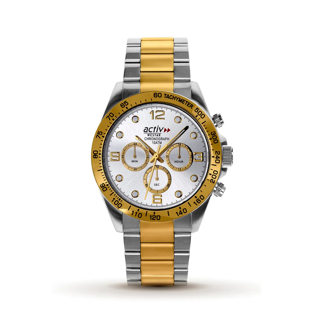 Westar Activ Gents Casual Sports Quartz Watch - 90272CBN107