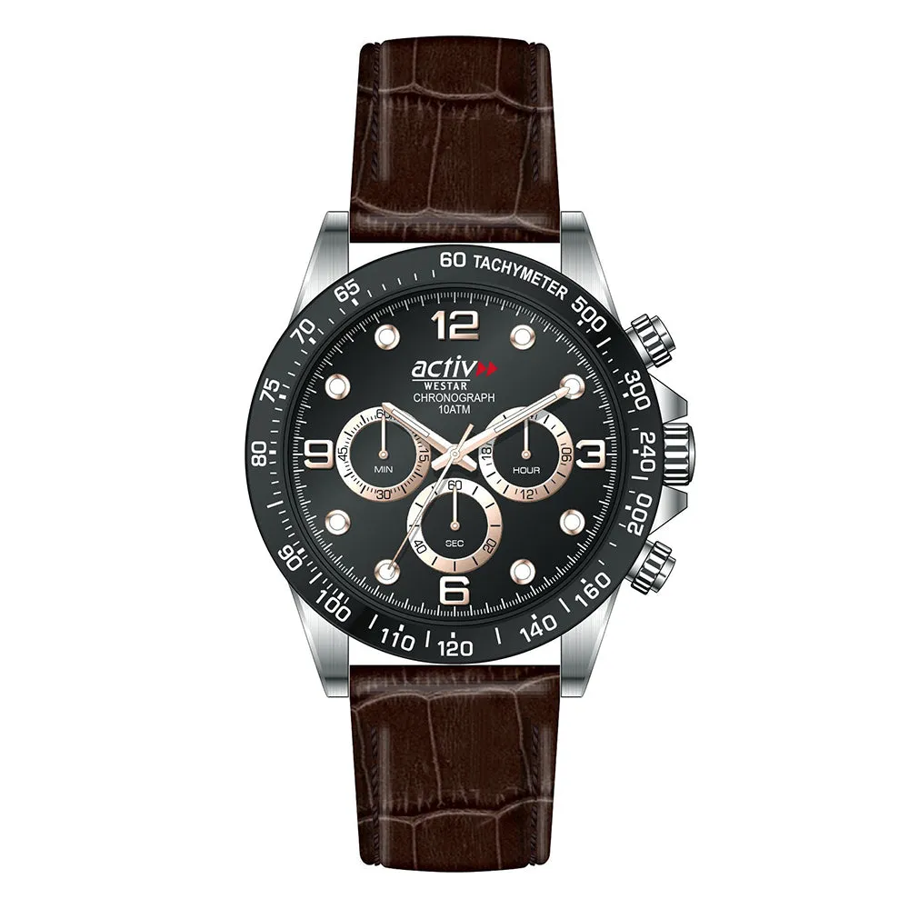 Westar Activ Gents Casual Sports Quartz Watch - 90273SBN623