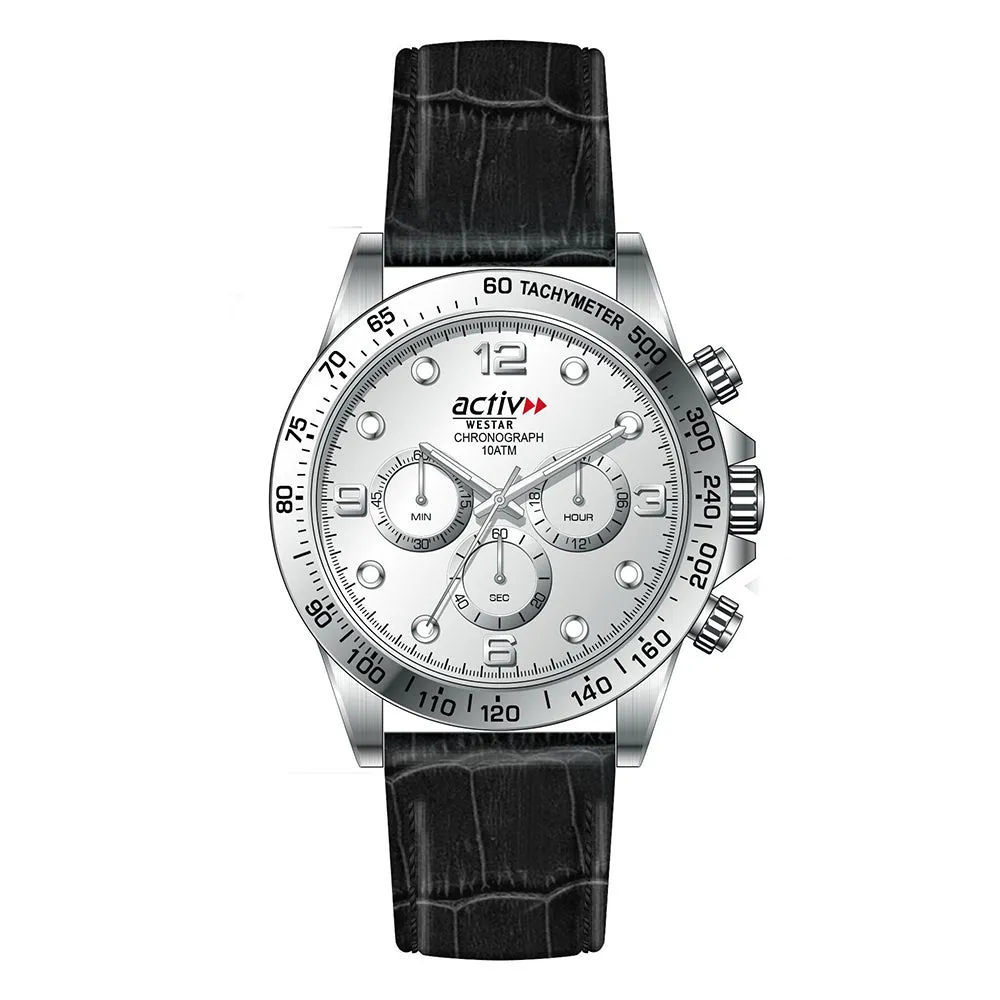 Westar Activ Gents Casual Sports Quartz Watch - 90273STN101