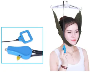 WLIXZ Medical Cervical Traction Device,Neck Correction Stretching Frame, Cervical Treatment Instrument