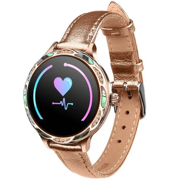 Women IP68 sports Wristwatch  Bluetooth Watch Bracelet