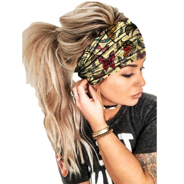 Women Sports Yoga Headband