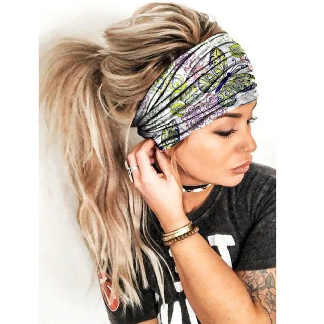Women Sports Yoga Headband
