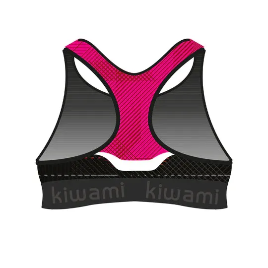 WOMEN'S SPORTS BRA RACING TEAM PINK