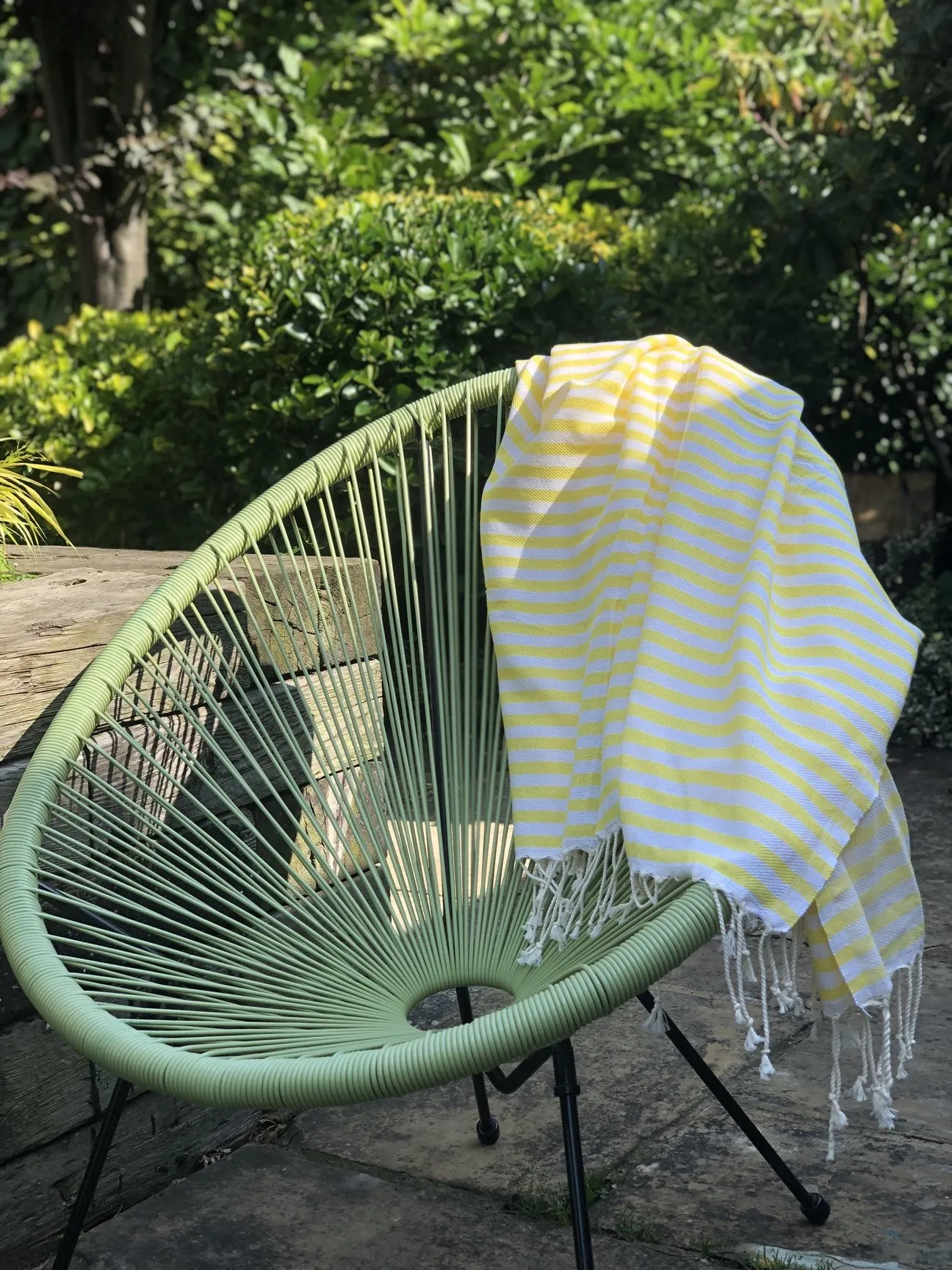 Yellow Lemon Hammam Towel from My Luxe