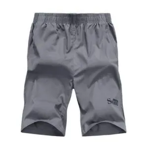 Zipper Pocket Sports Casual Shorts - Deep Gray 2xl